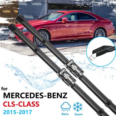 ใบพัดไม้เช็ดรถสำหรับ Mercedes รถเบนซ์ชั้น CLS 2015 2016 2017ของเล่นเด็กบาจากระจกบังลมใบมีดอะไหล่ล้างแปรง