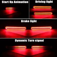 LED Car Rear Bumper Light for Cruiser 2007-2017 US Version Reflector Turn Signal Light Stop Brake Lamp