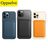 [Woo Fashion Case] Oppselve หนังมีที่ใส่บัตรแบบแม่เหล็กแฟชั่นสำหรับ iPhone 13 12 Pro Max Mini Magsafe เคสกระเป๋าสตางค์สุดหรูช่องเสียบกระเป๋าเงิน