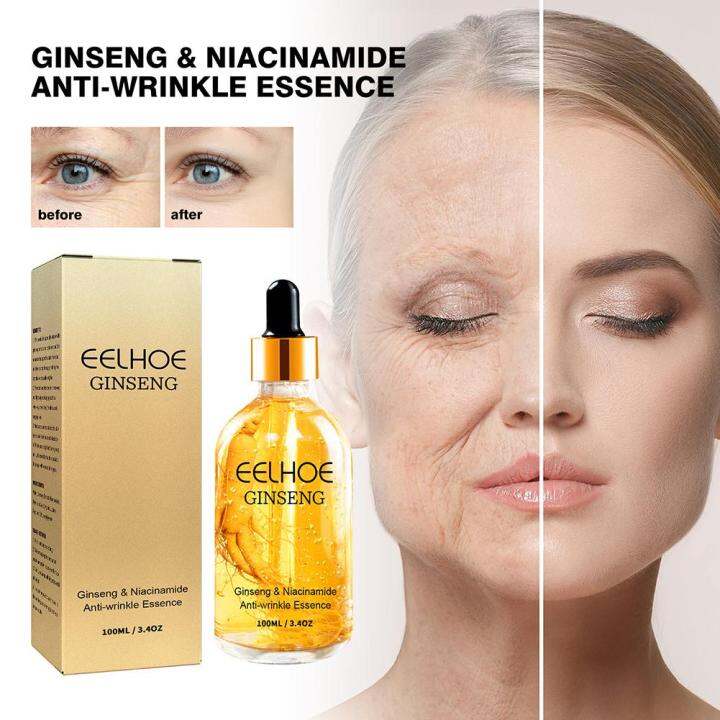 Ginseng Gold Polypeptide AntiWrinkle Essence Skin Face Anti Eyes Fine