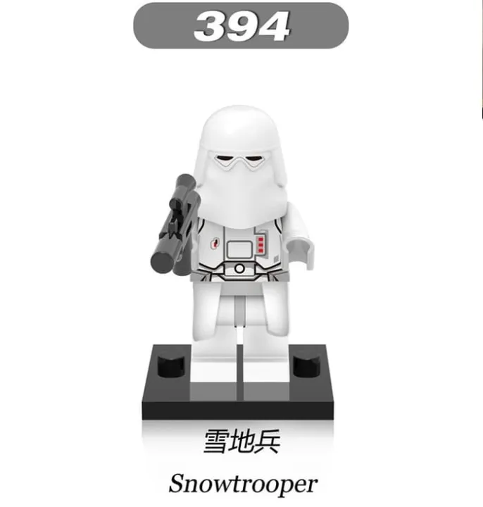 lego snowtrooper minifigure