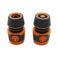 Durable ABS Quick Connectors Waterstop Connector Car Wash Garden Lawn Irrigation 1/2 Hose Adapters Pipe Fittings 1 Pc