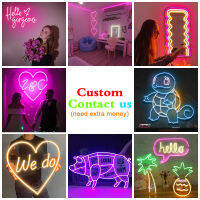 ที่กำหนดเองนีออนเข้าสู่ระบบโลโก้ Led แสงนีออน DIY ชื่อตัวอักษรสุขสันต์วันเกิดที่ดีกว่าด้วยกันให้พรรคโอ้เด็กสำหรับงานแต่งงาน