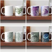 Custom Funny Ceramic Cups Creative Cups And Cute Mugs Personalized Gift Nordic Kawaii Cup For Tea Coffee Cups Beer Autumn Anime