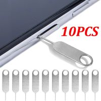 10Pcs SIM Card Remover Practical SIM Card Tray Eject Pin Ultra-light Card Pin SIM Card Tray Ejector Needle for Smartphone Tool Sets