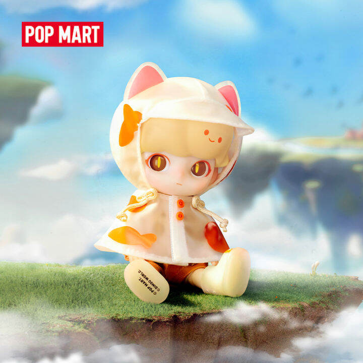 POP MART DIMOO Raincoat Cat Action Figure Blind Box | Lazada Indonesia