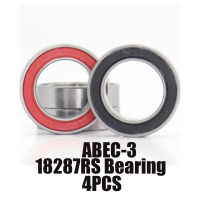 18287-2RS Bearing 18*28*7 mm 4Pcs ABEC-3 18287 RS For DT SWISS Bicycle Hub Front Rear Hubs Wheel 18 28 7 Ball Bearings