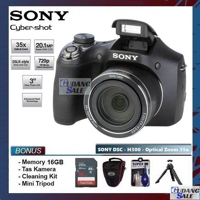 harga kamera dslr sony dsc h300