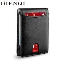 Rfid Genuine Leather Men Wallets Money Bag Slim Thin Card Holder Wallet Carbon Fiber Male Small Short Purse Black Walet Billfold