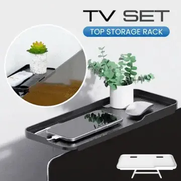 Screen Organizer Top Storage Shelf Holder Practical Home Computer