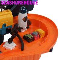 [COD] Seasorehouse Mars Base Car Adventure Toys Construction Puzzle Tracks Playset For Kids Above 3