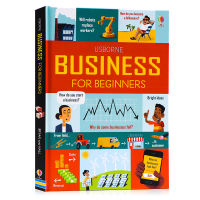 Business knowledge enlightenment business for beginners English original business guide for beginners youth popular science books exquisite illustrations information charts produced by Usborne Publishing House