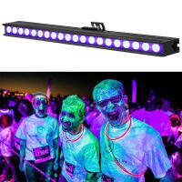 ไฟ LED black light 20 ดวง ไฟแบล็กไลต์ ไฟสีม่วง ไฟเวที ไฟสปอตไลท์ แบลคไลท์ สะท้อนแสง ไฟปาร์ตี้