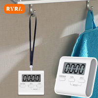 RYRA Digital Kitchen Timer จับเวลาทำอาหาร LCD Digital Manual Countdown Timer Mechanical Digital Magnetic Kitchen Timing Tools