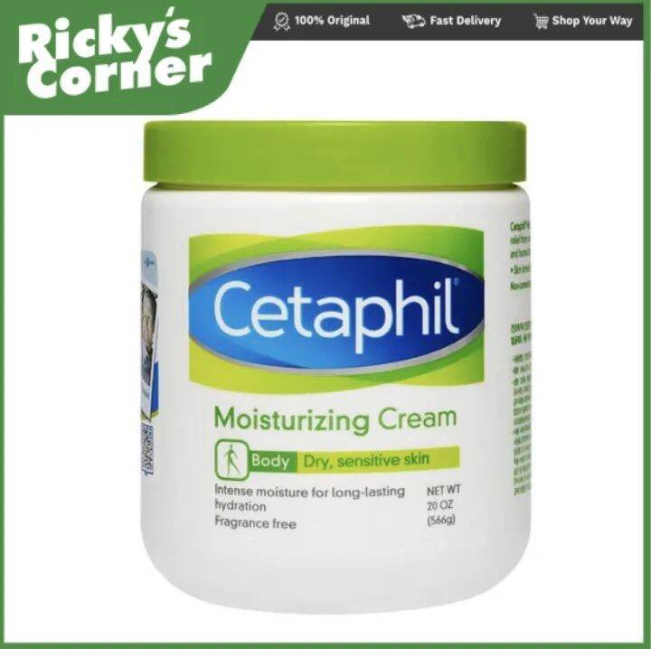 cetaphil moisturizing cream for very dry sensitive skin 550 grams Lazada PH