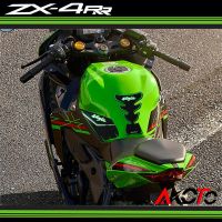 สำหรับคาวาซากิ ZX4RR ZX4R ZX25RR ZX25R ZX-4R ZX-4RR ZX-25R แผ่นถังน้ำมันมอเตอร์ไซค์ป้องกันสติกเกอร์สติกเกอร์รูปลอกด้านข้าง