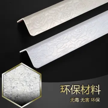 4pcs/pack Pvc Corner Guard, Wall Edge Protector, Anti-collision Strip, Wall  And Tile Decorative Edge Trim