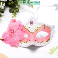 Sunflower เครื่องแต่งกาย veils หน้ากากเซ็กซี่เลดี้เต้นรำปาร์ตี้ Diamond Venetian Mask คอสเพลย์ปาร์ตี้