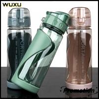 WUXU 500ml การท่องเที่ยว ชัดเจน แบบพกพา ขวดน้ำกีฬา ขวดน้ำดื่ม พลาสติก แก้วเครื่องดื่ม