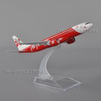 【Thriving】 MBJ Amll Diecast โลหะเครื่องบินรุ่นของเล่นโบอิ้ง737 Air Airliner 16ซม. Miniature