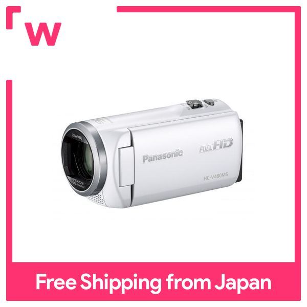 Panasonic HD video camera V480MS 32GB high magnification 90 times