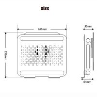 ขาตั้งโต๊ะแล็ปท็อปพับได้แบบหมุนได้อะลูมินัมอัลลอย ° แท่นวางแท็บเล็ตที่จับเอนกประสงค์คอมพิวเตอร์โน้ตบุ๊กระบายความร้อนได้สูงขึ้นใหม่