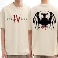 เสื้อยืดลายการ์ตูน Diablo 4เสื้อยืดฤดูร้อนแฟชั่นฮาราจูกุชายสวยงามเสื้อยืดผ้าฝ้ายลายกราฟฟิกลิลิธใส่ได้ทั้งชายหญิงและคุณภาพสูง