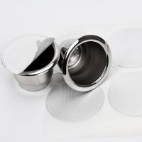 100Pcs Adhesive Aluminum Foil Lids Seals Stickers for Filling Disposable Empty Nespresso Coffee Pod Reusable Cover 37Mm