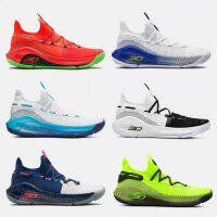 Original แกง 6 รองเท้าบาสเก็ตบอล Curry6 รองเท้าบู๊ตที่ทนต่อการสึกหรอของคริสต์มาส Snow Warrior casual basketball shoes snekaer sports shoes sis8