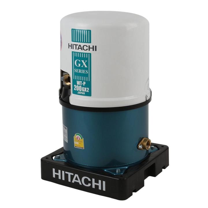 เครื่องปั๊มน้ำอัตโนมัติ-hitachi-รุ่น-wtp200gx2-wt-p200gx2-รับประกันสินค้านาน-5-ปี