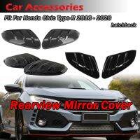 Rhyming Rearview Mirror Cover Side Wing Mirror Caps Case Fit For Honda Civic 10th 2016 2020 Type R Hatchback Car Accessories