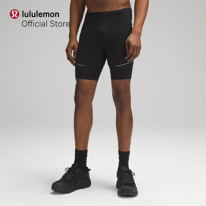 lululemon Men's Fast and Free Half Tight 8" running shorts Lazada