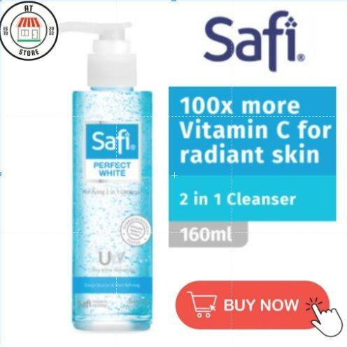 SAFI Perfect White Purifying 2 In 1 Cleanser 150ml Skin care Face Wash ...