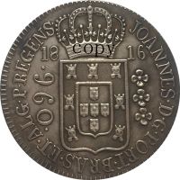 【YD】 1816 Brazil 960 Reis coins COPY