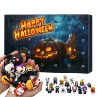 Halloween Advent Calendar 24 Days Count Down Horror Figurines Gothic Nightmare Dolls Halloween Party Gifts for Adults Girls Kids Teens rational