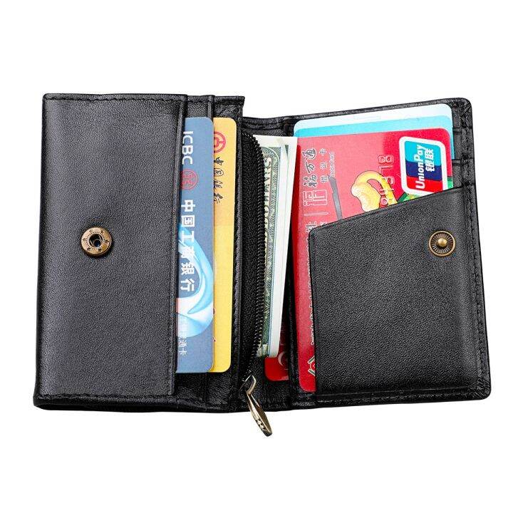 layor-wallet-กระเป๋าสตางค์สำหรับผู้ชาย-กระเป๋าเงินใส่บัตรหนังแท้ขนาดเล็กมินิกระเป๋าใส่เหรียญเพรียวบางกระเป๋าใส่เงินกระเป๋าสตางค์ที่ใส่นามบัตรและบัตรเครดิต-rfid-แบบพับได้สำหรับผู้หญิง