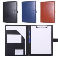 【hot】 Multifunctional Conference Folder Business Stationery Leather Contract File Folders