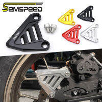 บังโคลนถอดฝาครอบ CNC กระจกมองหลังมอร์เตอร์ไซต์ SEMSPEED ลบบล็อกปิดอุปกรณ์ตกแต่งจานสำหรับ800NK CFMOTO 2023-2024