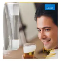 BARI โอเชียน แก้วเบียร์ Ocean Pilsner ขนาด 340 มิลลิลิตร แพ็ค 4 ใบ