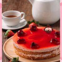 ? STRAWBERRY YOGURT CAKE เค้กสตรอเบอรี่ เนื้อนุ่ม สลับชั้นและแต่งหน้าด้วยครีมโยเกิร์ตสตรอ สั่งล่วงหน้า2-3วัน ส่งLalamove เค้กวันเกิด เค้ก