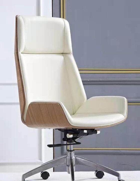 KRUZO Studio Designer Walnut Modern HIGH BACK Office Chair | Lazada PH