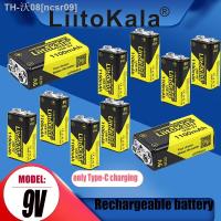 ncsr09 10PCS LiitoKala USB 9V lithium Rechargeable Battery 1100mAh 9V li-ion Batteries 6F22 9V for RC Helicopter Model Microphone