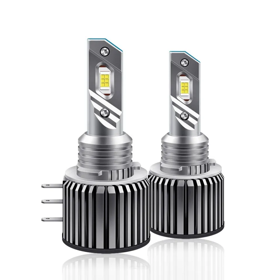 2Pcs A15 H15 LED Canbus No Error CSP-3570 Chip Headlight 80W 30000Lm DRLs  Car Bulbs 6500K White Head Auto Fog Lamp Kit 12V 24V