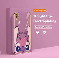 เคสโทรศัพท์ชุบโลหะสี่เหลี่ยมใหม่สำหรับ Xiaomi Redmi 7 8 8A 9 9A 9C 9T 10A 10C 10 Prime Note 9 11 Poco M2ป้องกันกล้อง C31หลังซิลิโคนฝาครอบเลนส์บางพิเศษกันน้ำ