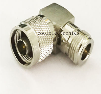 1pc Right Angle N Female jack to N Male 90 Degree Plug RF adapter Coax Cable connector