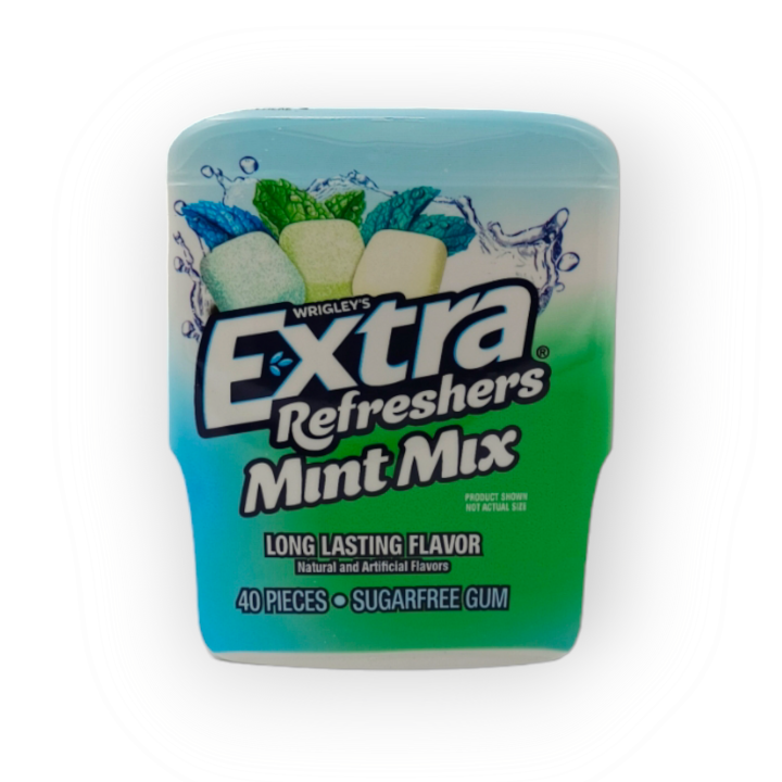 (USA) Extra Refreshers Sugar-Free Gum. Mint Mix. 40 pieces. | Lazada PH