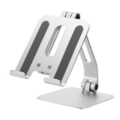 Aluminium Alloy Tablet Stand Adjustable Laptop Stand Foldable Desktop Phone Holder Support for 4-12.9 inch iPhone