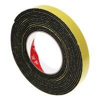 10X 5M Black Single Sided Self Adhesive Foam Tape Closed Cell 20mm Wide x 3mm Thick