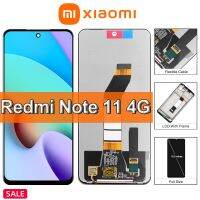 6.5 ต้นฉบับสำหรับ Xiaomi Redmi Note 11 4G สัมผัสหน้าจอ LCD หน้าจอดิจิตอลแทนการประกอบสำหรับ Note11 4G 21121119SC LCD