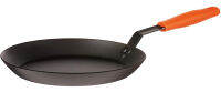 Lodge Manufacturing Company carbon steel skillet, Black/Orange, 12-Inch 12 Inch